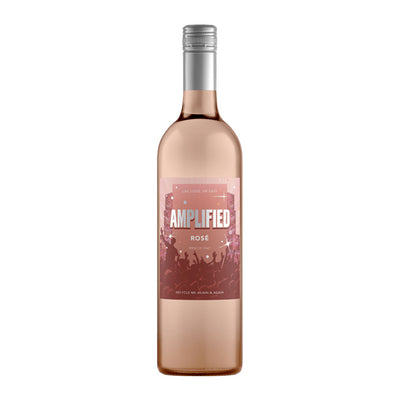 Amplified 10.5% ABV Rosé in rPET Recyclable Bottle 75cl