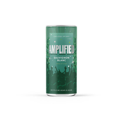 Amplified 10.5% ABV Sauvignon Blanc in 187ml Cans