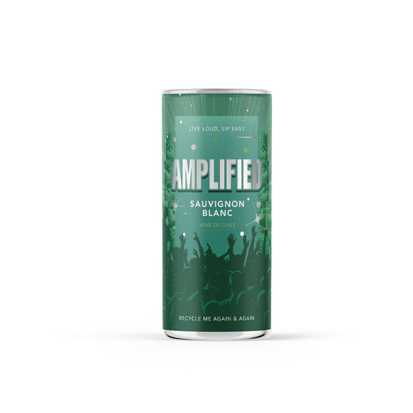 Amplified 10.5% ABV Sauvignon Blanc in 187ml Cans