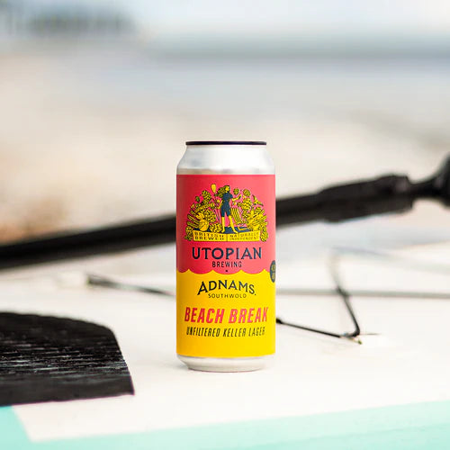 Adnams X Utopian: Beach Break 440ml Cans