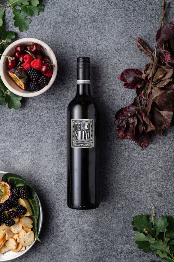 Berton Vineyards Metal Label 14.5% ABV Black Shiraz