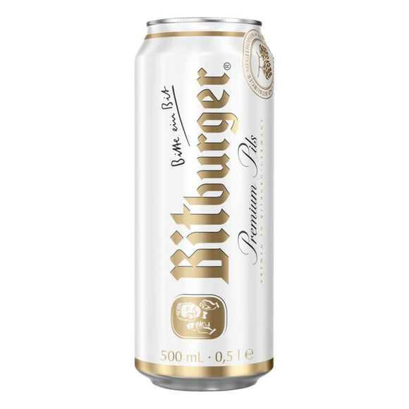 Bitburger Premium German Pils 4.8% - 500ml Cans