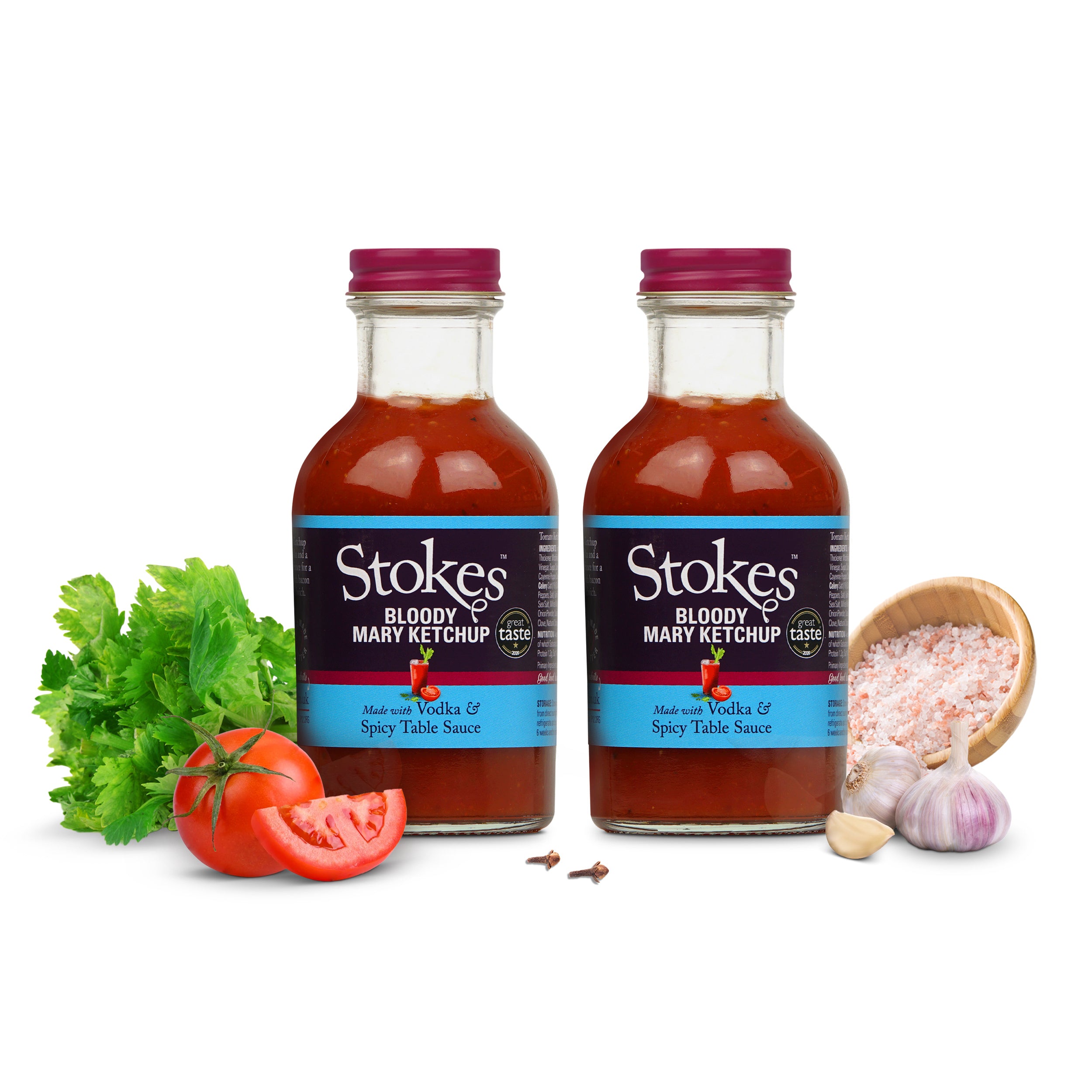 Stokes Bloody Mary Tomato Ketchup Chase Vodka 300g