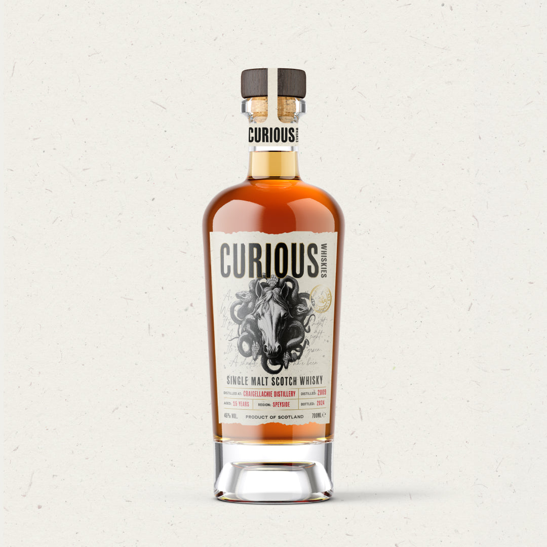 Curious Whiskies - Craigellachie Distillery Single Malt Scotch Whisky ABV 46% Aged 15 Years 70cl