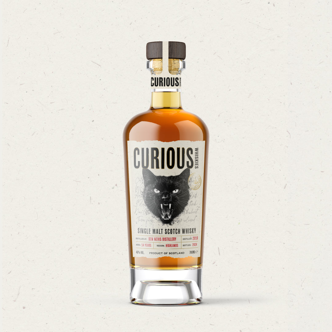 Curious Whiskies - Ben Nevis Distillery Single Malt Scotch Whisky ABV 46% Aged 14 Years 70cl