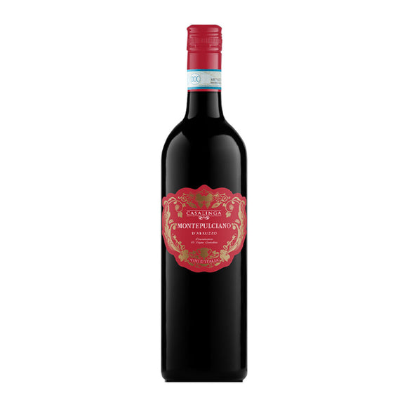Casalinga Vegan Organic 12% ABV Montepulciano 75cl