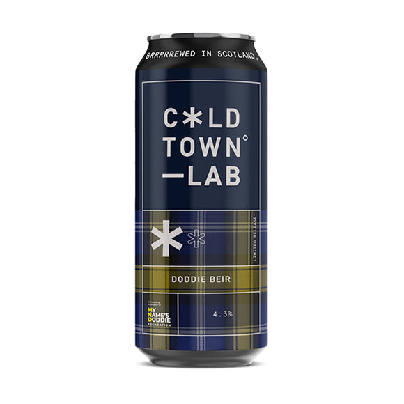 Cold Town 4.3% ABV Doddie Beir Golden Ale 440ml Cans