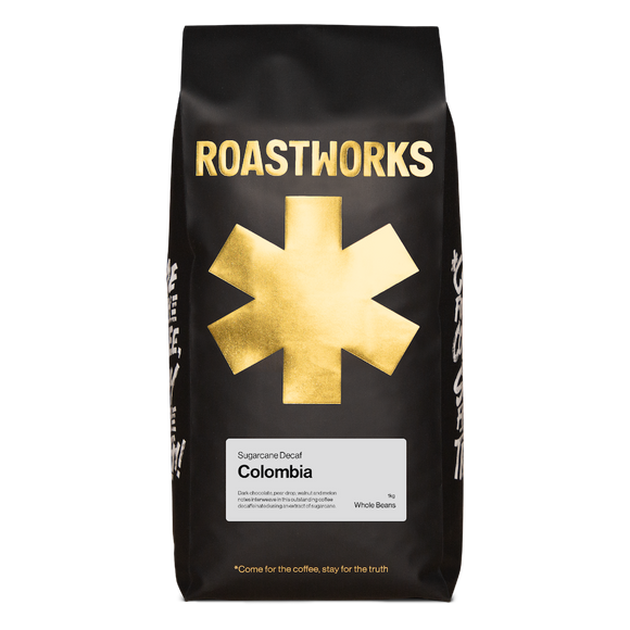 Roastworks - Colombia Sugarcane Decaf Coffee