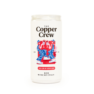 Copper Crew Red Wine in a Can Negroamaro 187ml