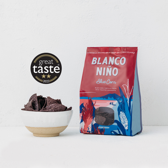 Blanco Niño - Traditional Tortilla Chips - Blue Corn