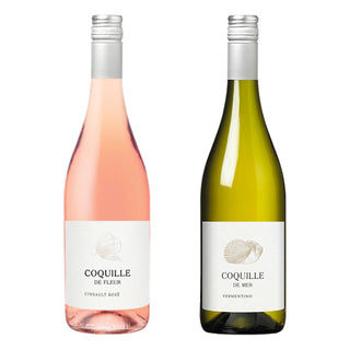 Coquille de Pair – Coquille de Fleur Cinsault Rosé & Coquille de Mer Vermentino