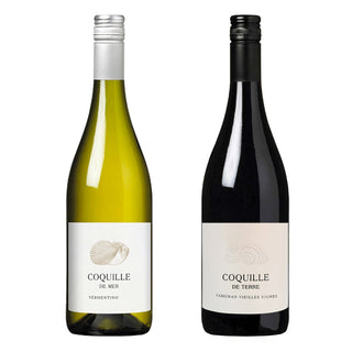 Coquille de Pair – Coquille de Mer Vermentino & Coquille de Terre Old Vines Carignan