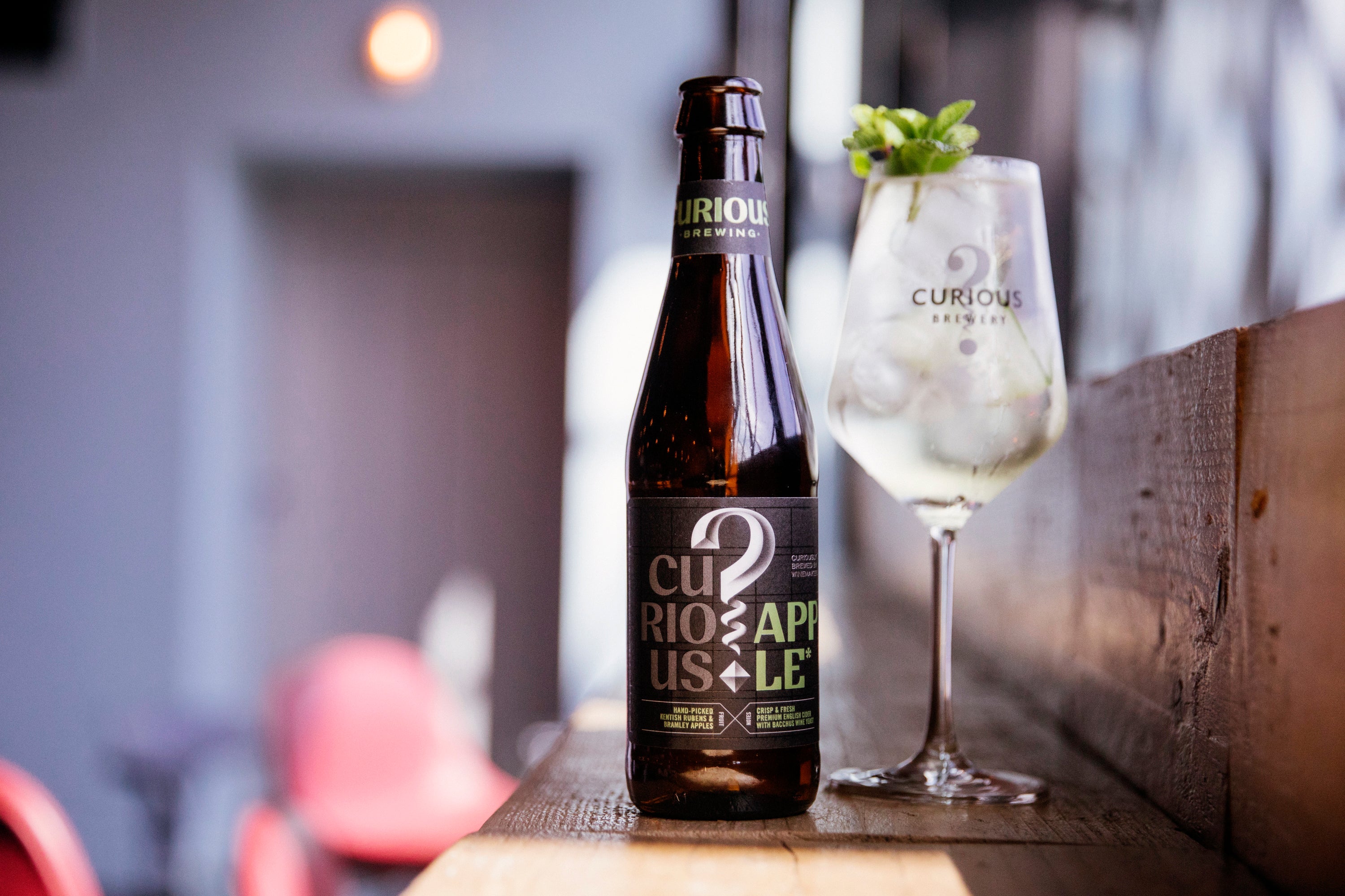 Curious Brewery - Curious Apple Cider 330ml Glass Bottle 5.2% ABV