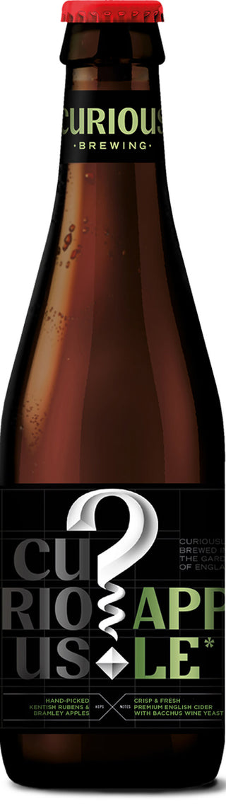 Curious Brewery - Curious Apple Cider 330ml Glass Bottle 5.2% ABV