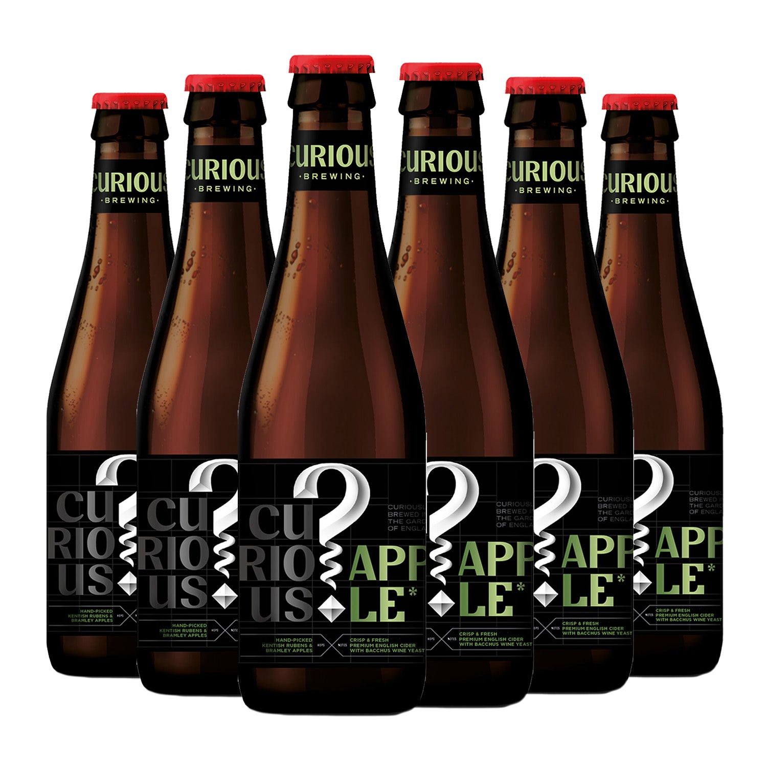 Curious Brewery - Curious Apple Cider 330ml Glass Bottle 5.2% ABV