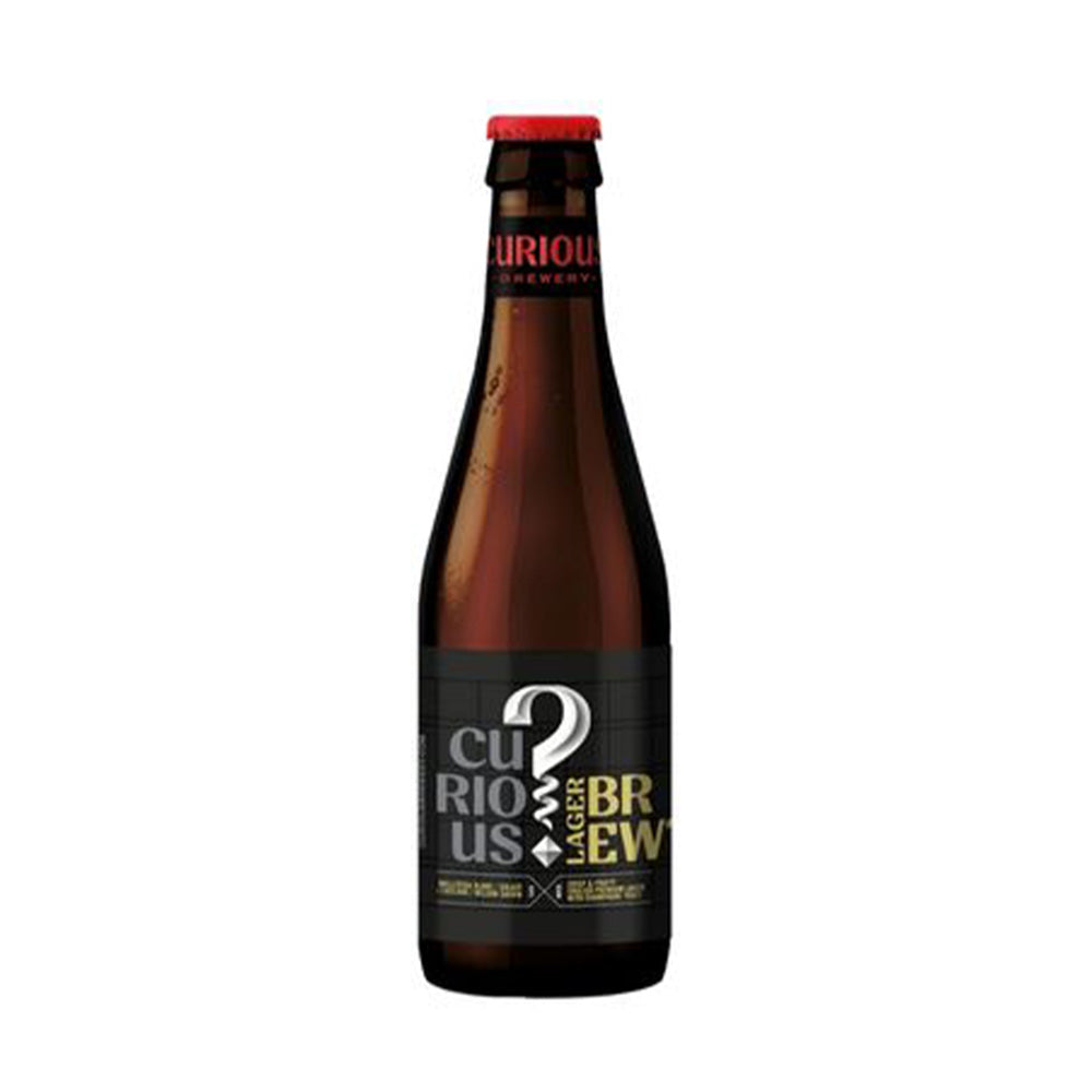 Curious Brewery - Curious Brew Lager 4.7% ABV 330ml Glass Bottle