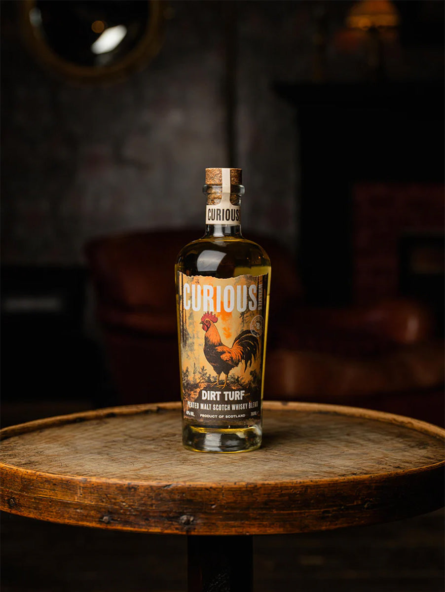 Curious Whiskies | Jura & Dirt Turf | Single Malt & Peated Blended Malt Whisky Bundle | 46% ABV | 2 x 70cl