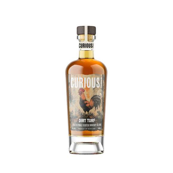 Curious Whiskies - Dirt Turf Islay Peated Malt Scotch Blend ABV 46% 70cl