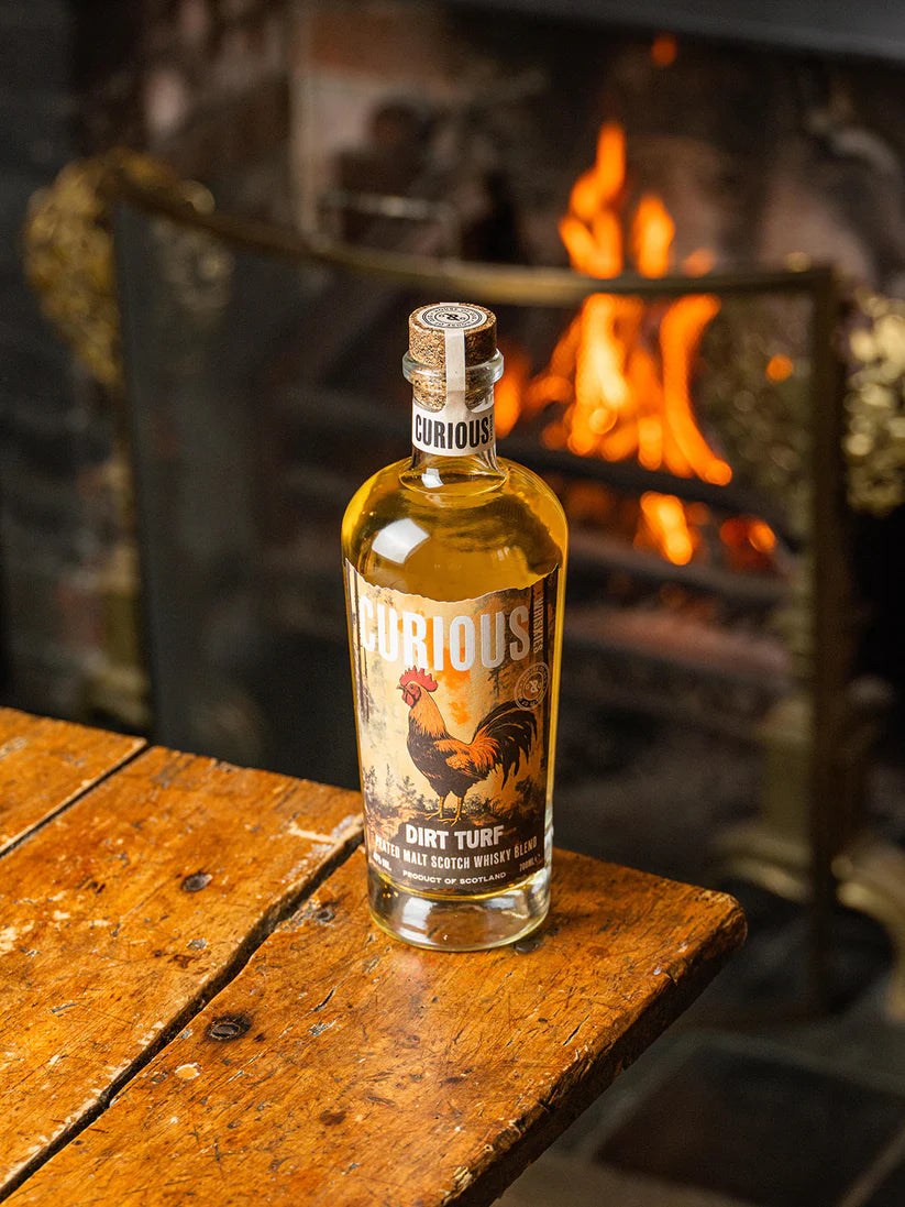 Curious Whiskies - Dirt Turf Islay Peated Malt Scotch Blend ABV 46% 70cl