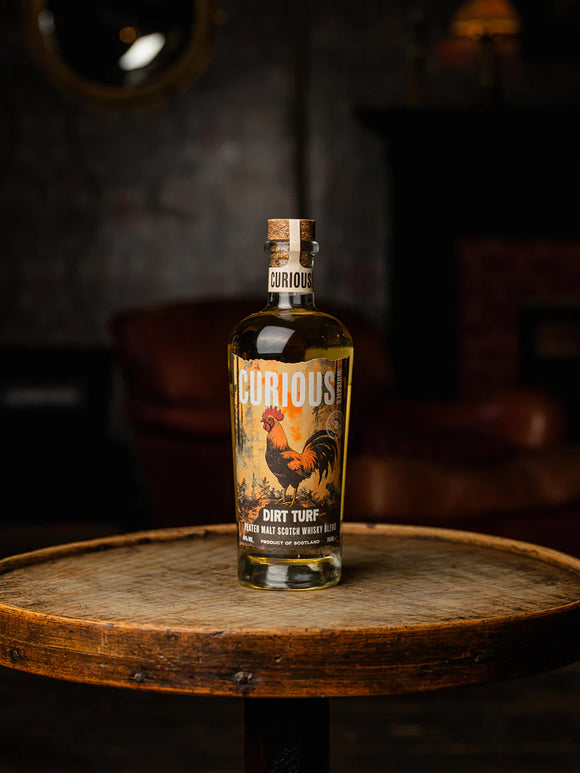 Curious Whiskies - Dirt Turf Islay Peated Malt Scotch Blend ABV 46% 70cl