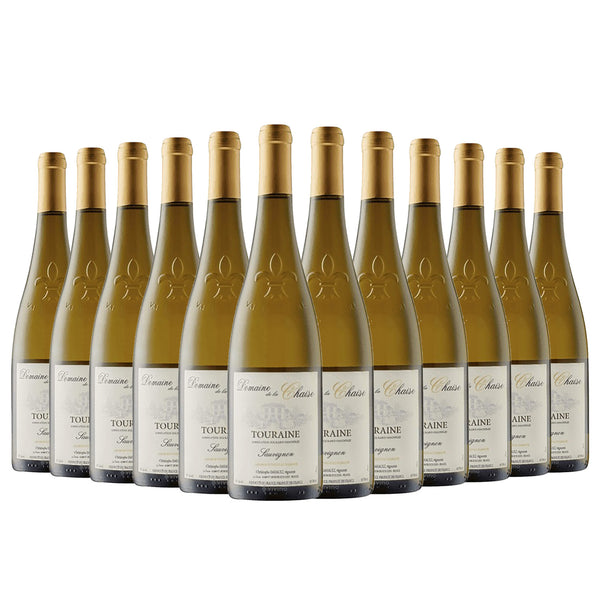 Domaine de la Chaise Touraine Sauvignon Blanc Twelve Green Bottles Wine