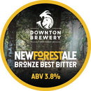 Downton Brewery – New Forest Ale 3.8% Bronze Best Bitter 500ml Glass Bottle-3