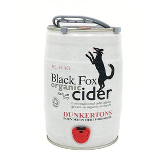 Dunkertons Black Fox Organic Cider Mini Keg 5L