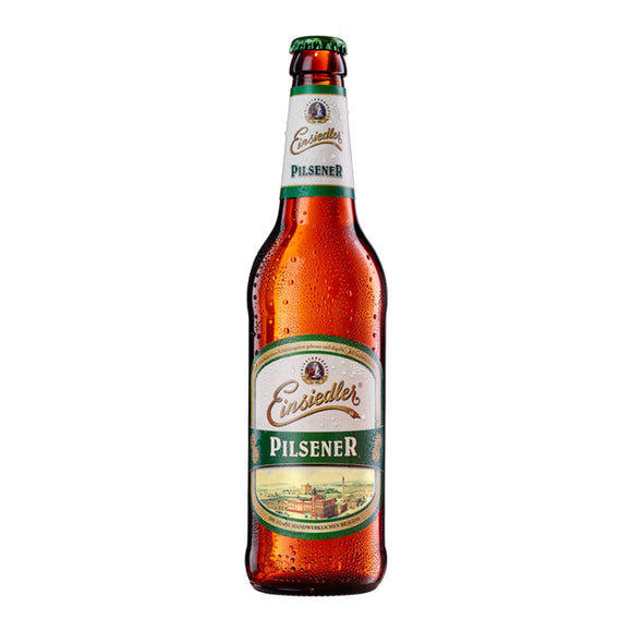 Einsiedler 4.9% ABV Pilsener 500ml Glass Bottle