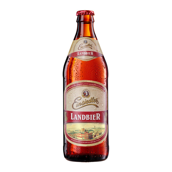 Einsiedler 5% ABV German Landbier Lager 500ml Glass Bottle