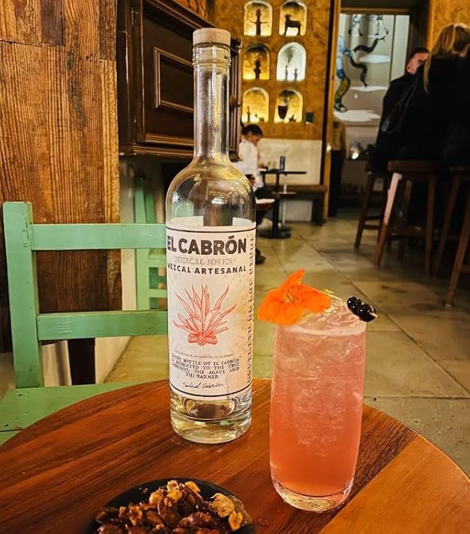 El Cabrón Mezcal Joven, Authentic Mexican Roasted Agave Distillate 70cl - 40% ABV