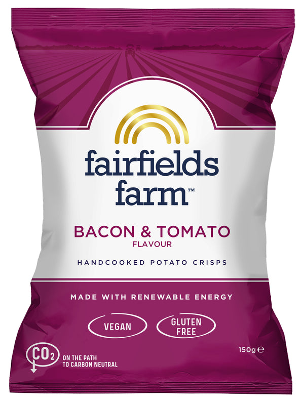 Fairfields Farm Crisps - Bacon & Tomato 150g