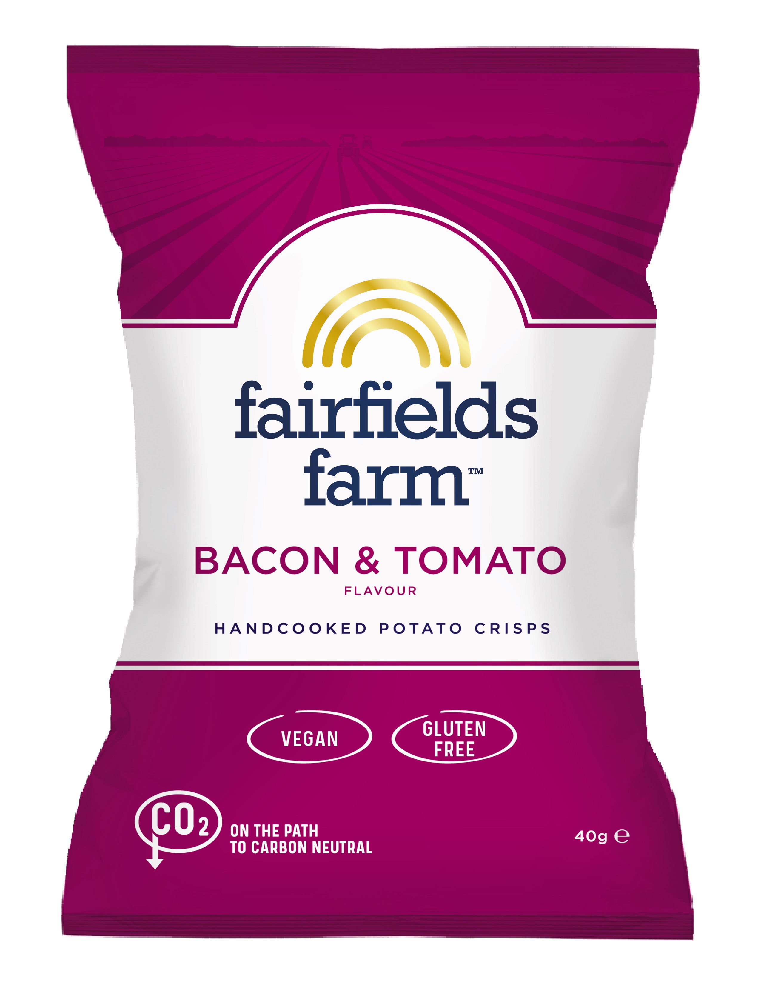 Fairfields Farm Crisps - Bacon & Tomato 40g