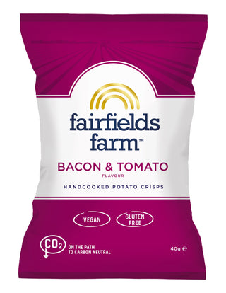 Fairfields Farm Crisps - Bacon & Tomato 40g