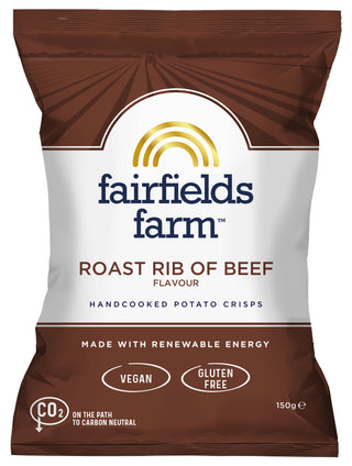 Fairfields Farm Crisps - Roast Rib of Beef 150g