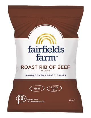 Fairfields Farm Crisps - Roast Rib of Beef 40g