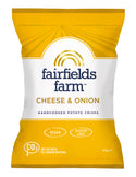 Fairfields Farm Crisps - Cheese & Onion 40g