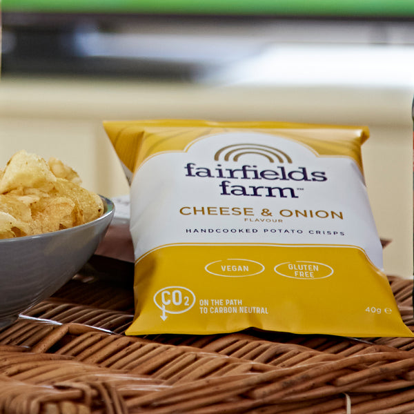 Fairfields Farm Crisps - Cheese & Onion 40g
