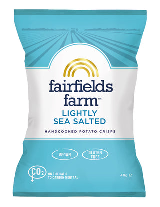 Fairfields Farm Crisps - Lightly Sea Salted 40g