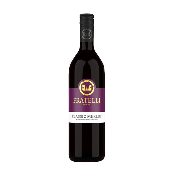 Fratelli Vineyards 12% ABV Classic Merlot 75cl