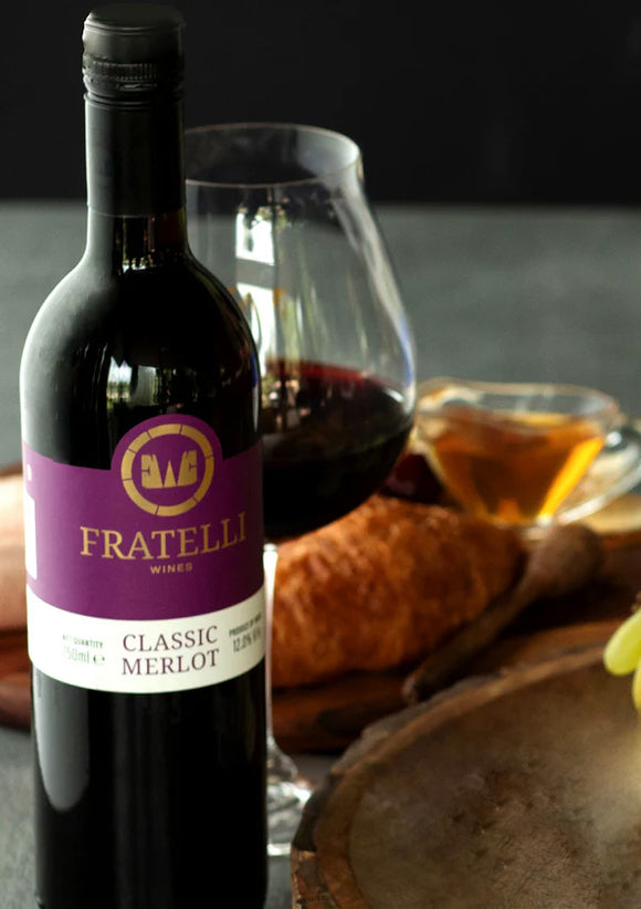 Fratelli Vineyards 12% ABV Classic Merlot 75cl