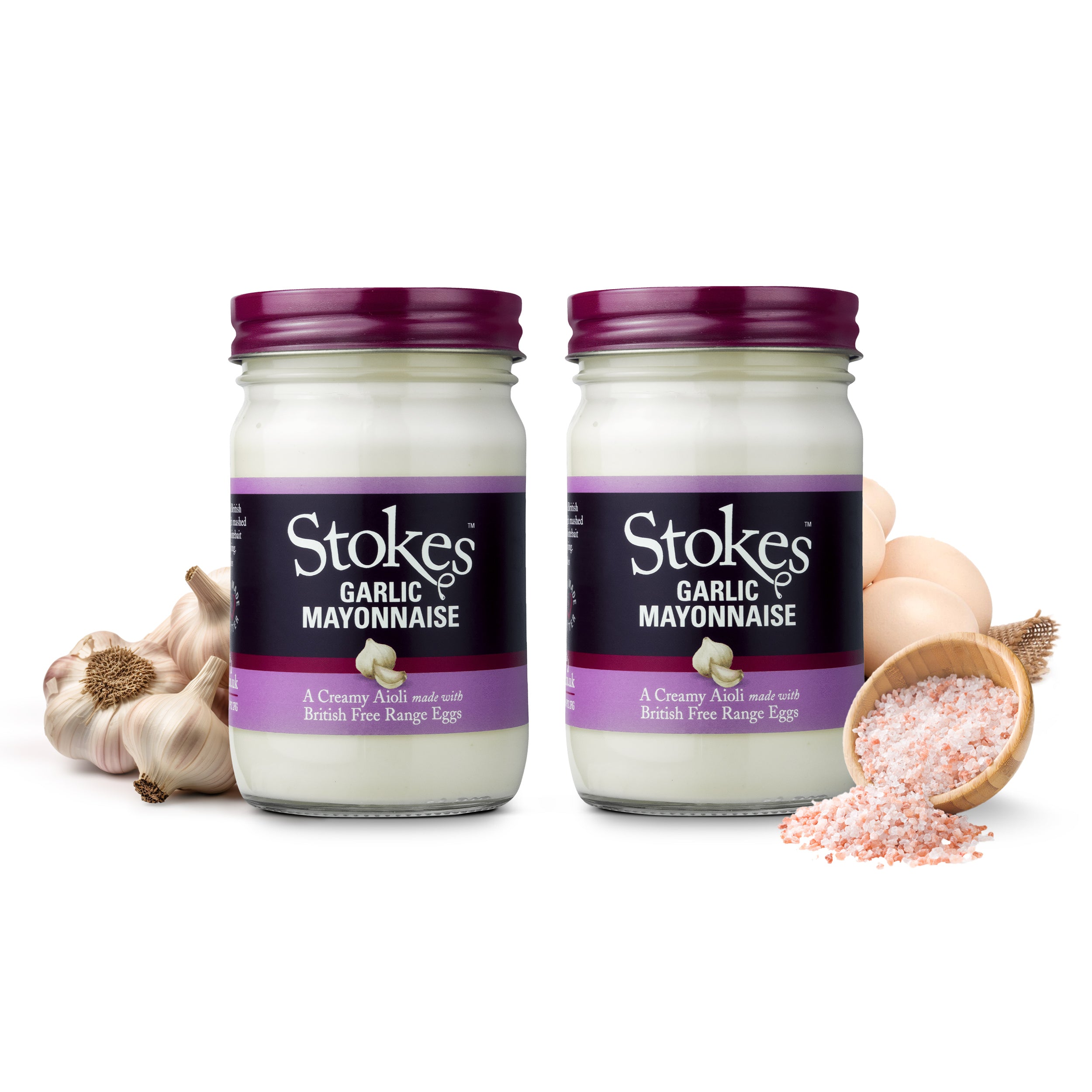 Stokes Garlic Mayonnaise 345g