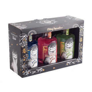 Harrogate Tipple – Handcrafted Flavoured Gin Gift Set 3x20cl Bottles