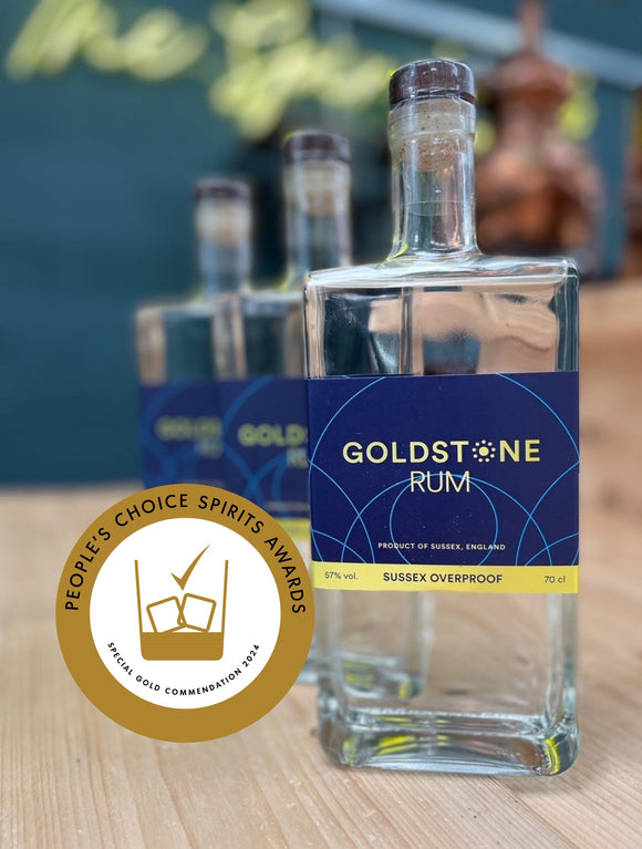 Goldstone Rum – 57% ABV Sussex Overproof Rum 70cl