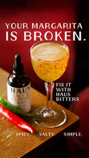 HAUS Bitters | Salt & Pepper | Fix it with HAUS | 46.8% Cocktail Seasoning 100ml-4