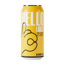 HELLO LAGER | British Helles-Style Lager | Alcohol Free 0.5% ABV | Tangy Lemon + Feel-Good Vibe Blend | Vegan & Gluten Free-1