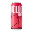 HELLO LAGER | British Helles-Style Lager | Alcohol Free 0.5% ABV | Zesty Grapefruit + Feel-Good Vibe Blend | Vegan & Gluten Free-1