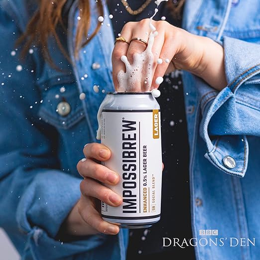 Impossibrew Enhanced Lager 0.5% 440ml Cans