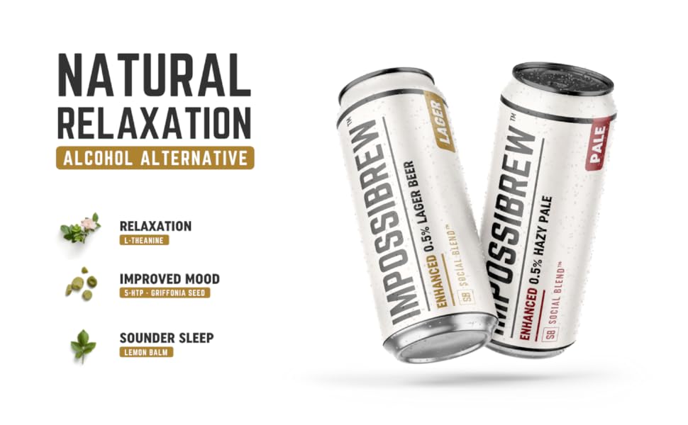 Impossibrew Enhanced Lager 0.5% 440ml Cans