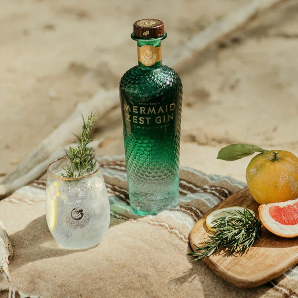 Isle of Wight Distillery – Mermaid Zest Gin 70cl