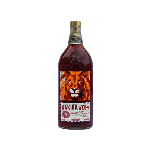 Kakira 40% ABV African 5 Year Old Dark Rum